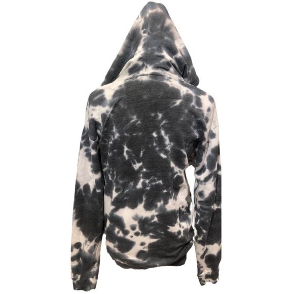 Power Rangers Acid Bleach Dye Sweater Hoodie Small Cotton Gray Unisex Mens Women - Picture 2 of 4